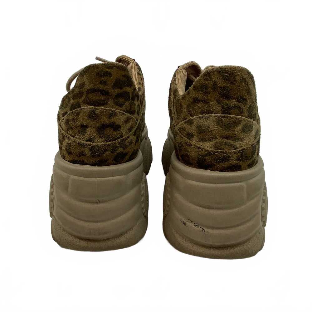 Urban Outfitters Brown Suede Animal-Print Platform Sneakers | Women’s 39EU - Picture 2 of 9